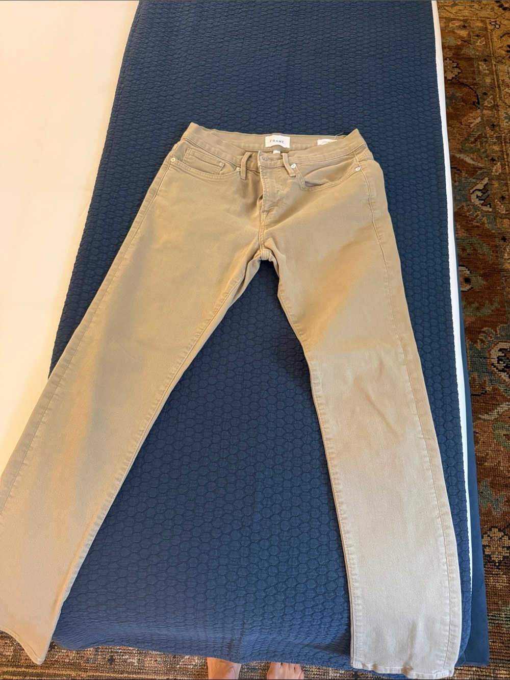 Frame Denim men’s Tan  L’Homme slim jeans